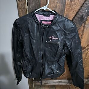 Women’s Harley Davidson Leather Riding Jacket